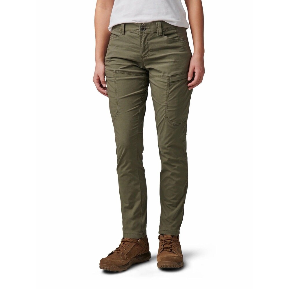 5.11 Tactical Spire Pant Womens Size 14 Green Cargo Utility Police Workwear